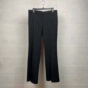 Theory Emery Trousers Dark Charcoal Laureate‎ Career Dress Pants Size 10